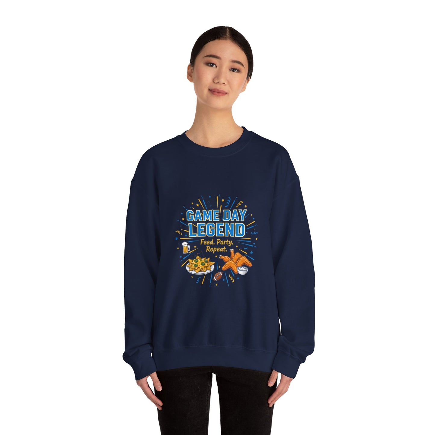 Game Day Legend Sweatshirt | Super Bowl Party, Game Day Humor