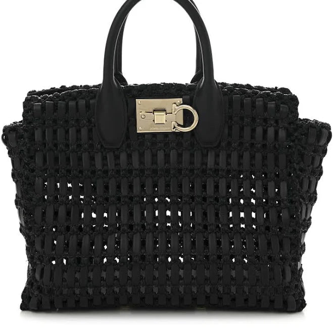 Salfasore Leather Tote Bag