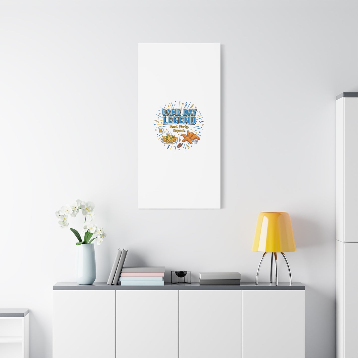 Game Day Legend Canvas | Super Bowl Party, Game Day Humor