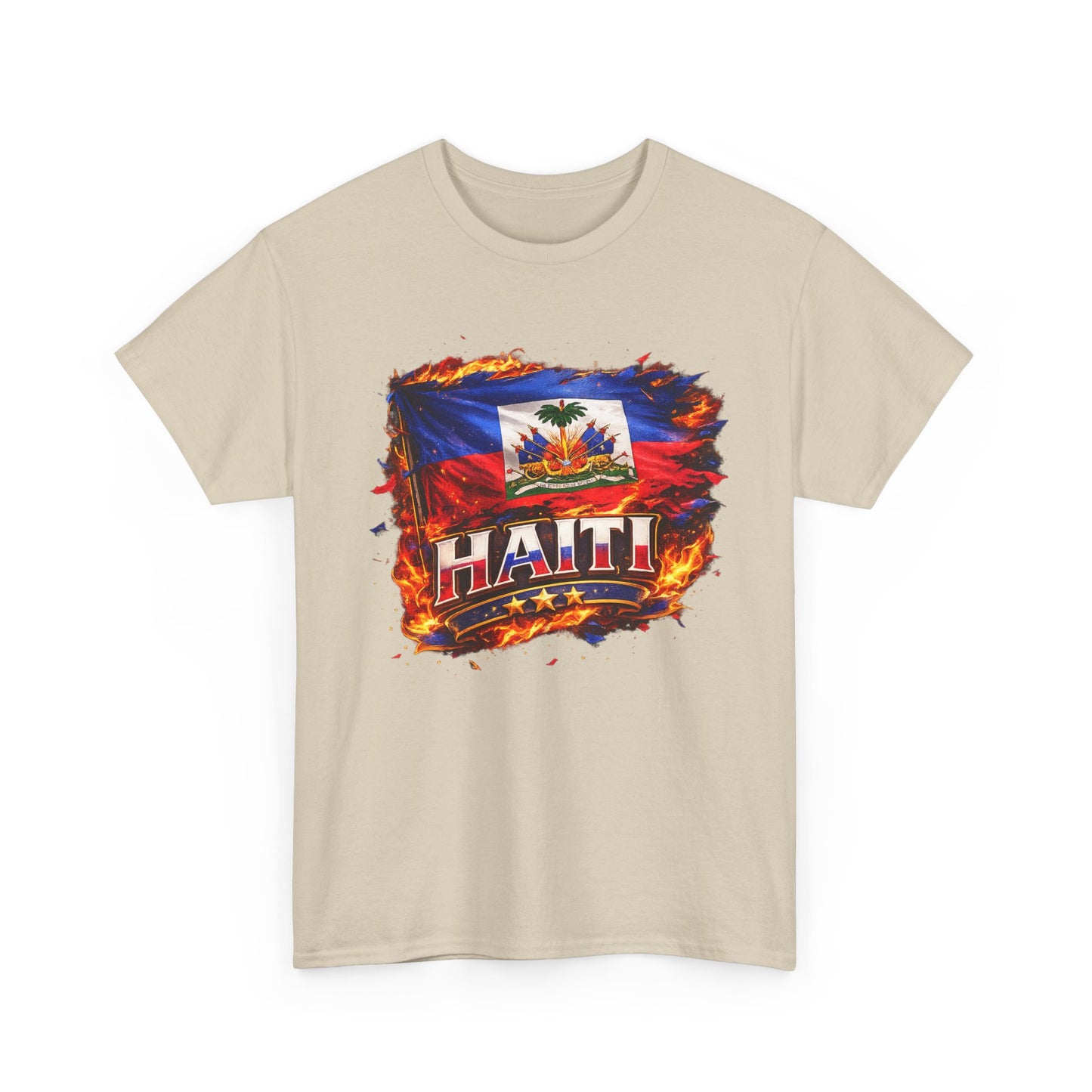 Haiti Flag T-Shirt – Vintage Grunge Haiti Pride Tee