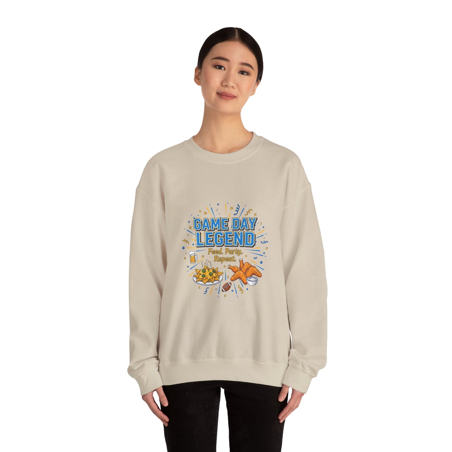 Game Day Legend Sweatshirt | Super Bowl Party, Game Day Humor