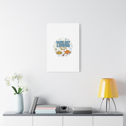 Game Day Legend Canvas | Super Bowl Party, Game Day Humor