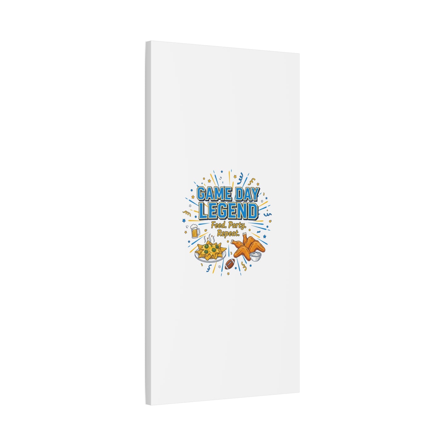 Game Day Legend Canvas | Super Bowl Party, Game Day Humor