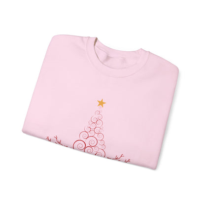 Christmas Crewneck Sweatshirt, Cozy Holiday Sweater, Merry Christmas Gift, Unisex Winter Apparel, Festive Sweatshirt