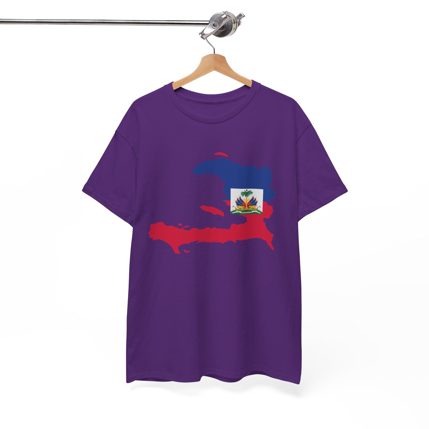 Haiti Map Flag T-Shirt — Haitian Pride Tee
