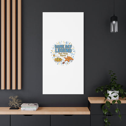 Game Day Legend Canvas | Super Bowl Party, Game Day Humor