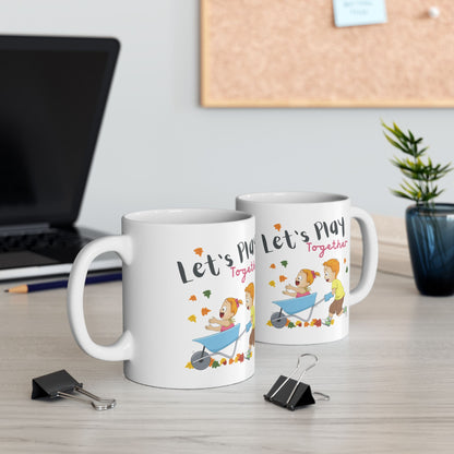 Autumn Adventure Ceramic Mug - Perfect for Cozy Moments, Family Gatherings, Fall Decor, Warm Beverages, Gifts for Moms