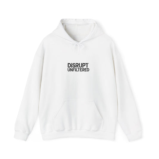 DISRUPT UNFILTERED Hoodie | Brutalist Fonts, Statement Typography