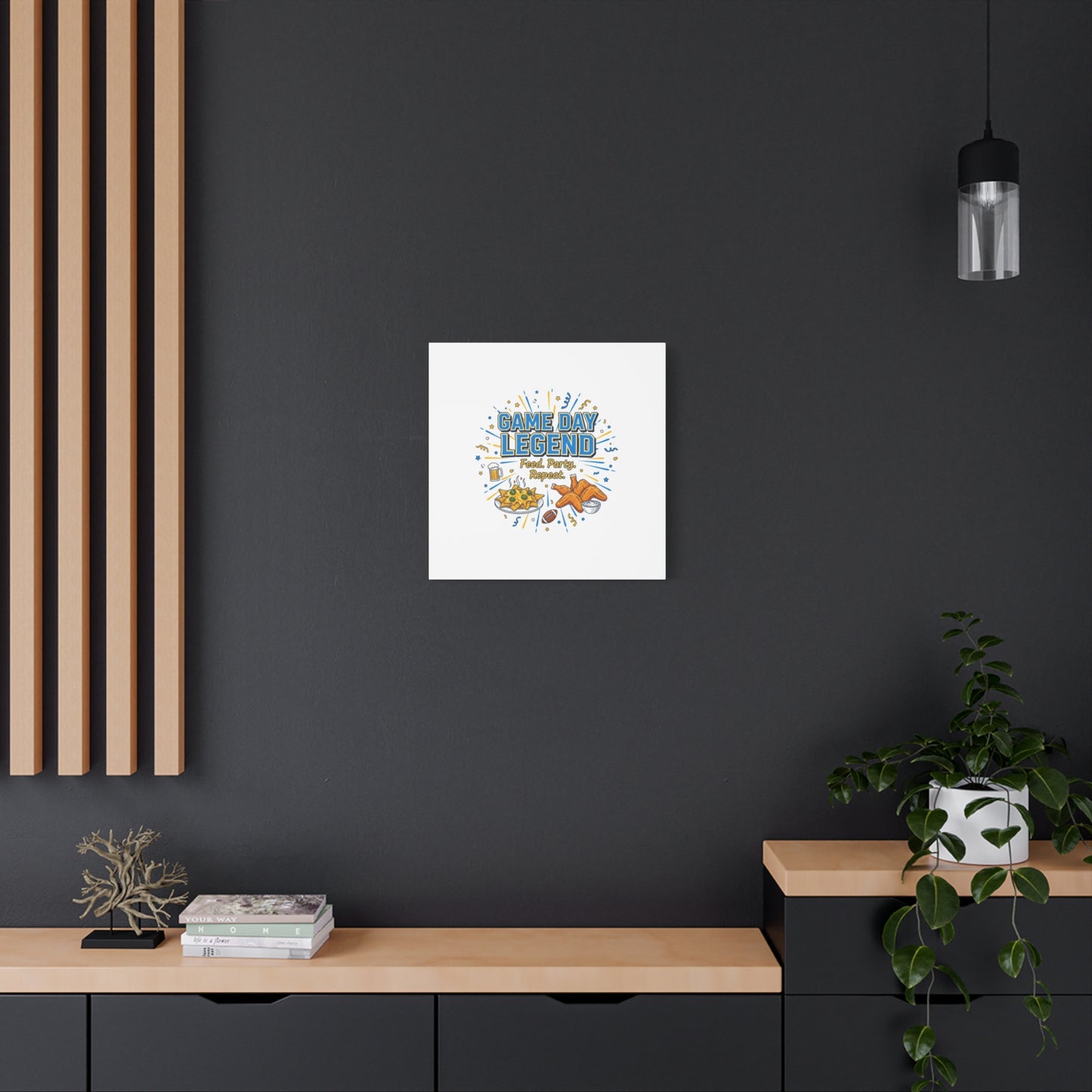 Game Day Legend Canvas | Super Bowl Party, Game Day Humor