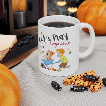 Autumn Adventure Ceramic Mug - Perfect for Cozy Moments, Family Gatherings, Fall Decor, Warm Beverages, Gifts for Moms
