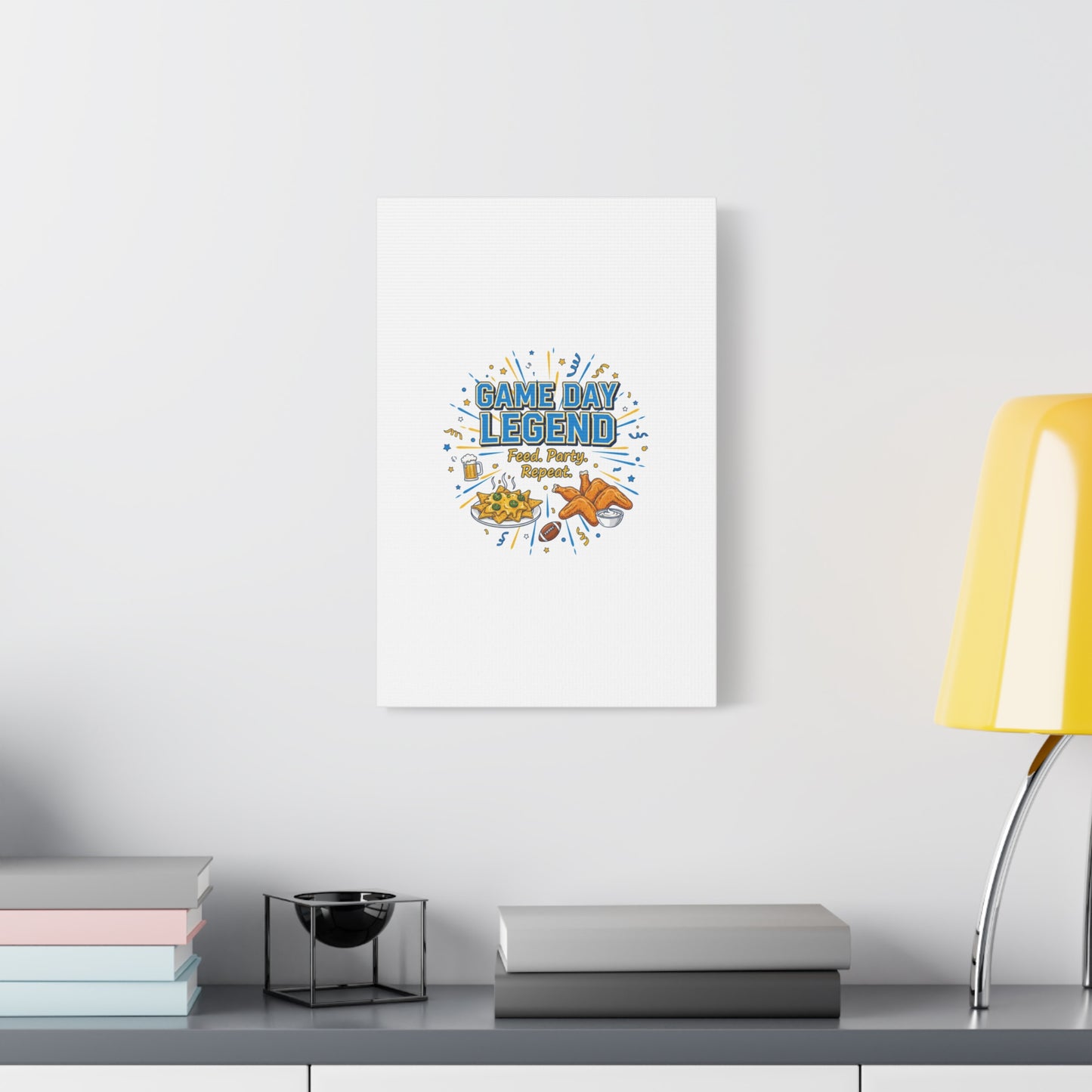 Game Day Legend Canvas | Super Bowl Party, Game Day Humor