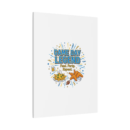 Game Day Legend Canvas | Super Bowl Party, Game Day Humor