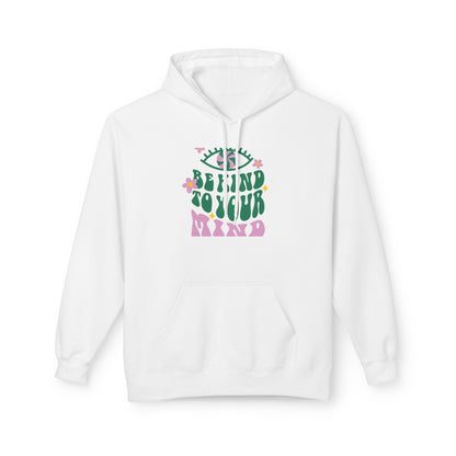 Hoodie — "Behind Your Mind" Retro Floral Graphic Hoodie