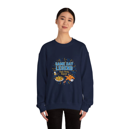 Game Day Legend Sweatshirt | Super Bowl Party, Game Day Humor
