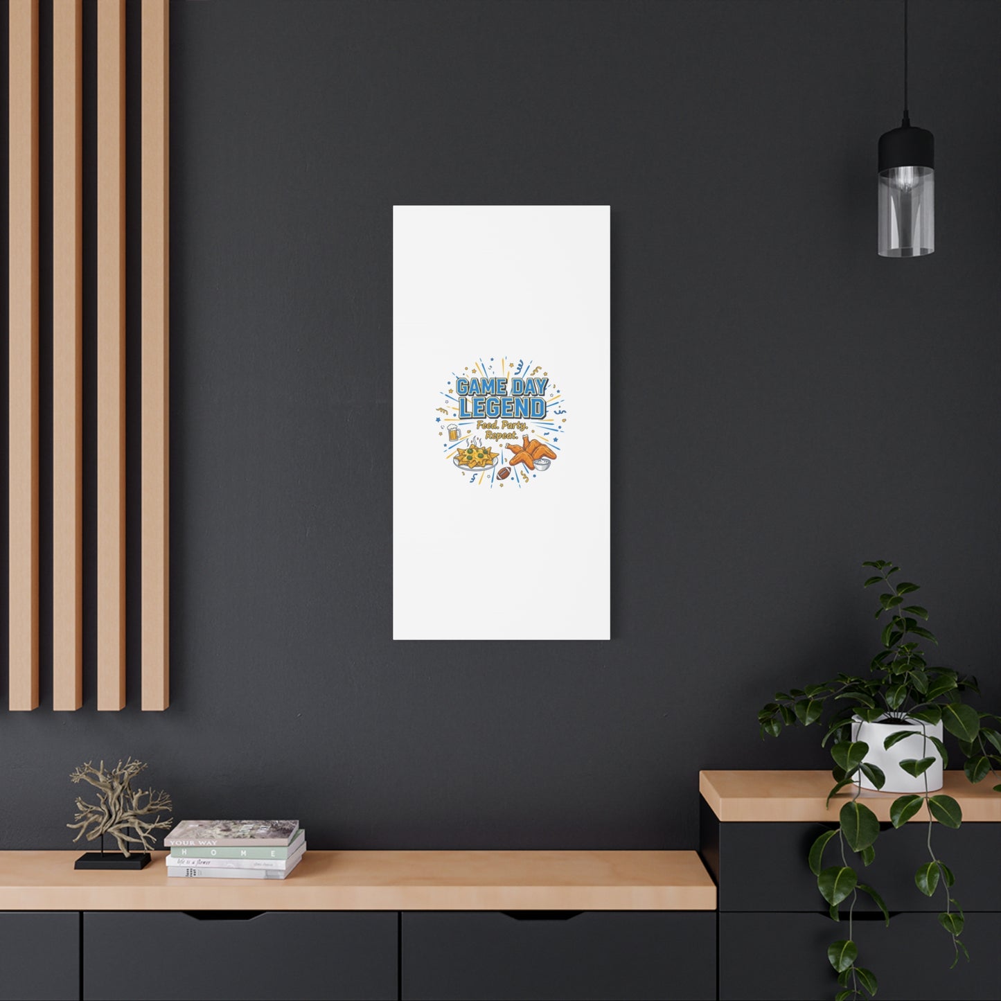 Game Day Legend Canvas | Super Bowl Party, Game Day Humor