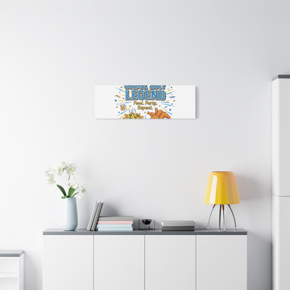 Game Day Legend Canvas | Super Bowl Party, Game Day Humor