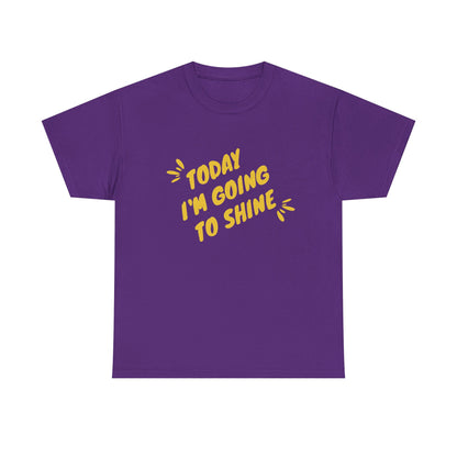 Motivational Unisex Tee  Embrace Your Shine, Casual Wear, Gift for Graduates, Positive Affirmation Shirt