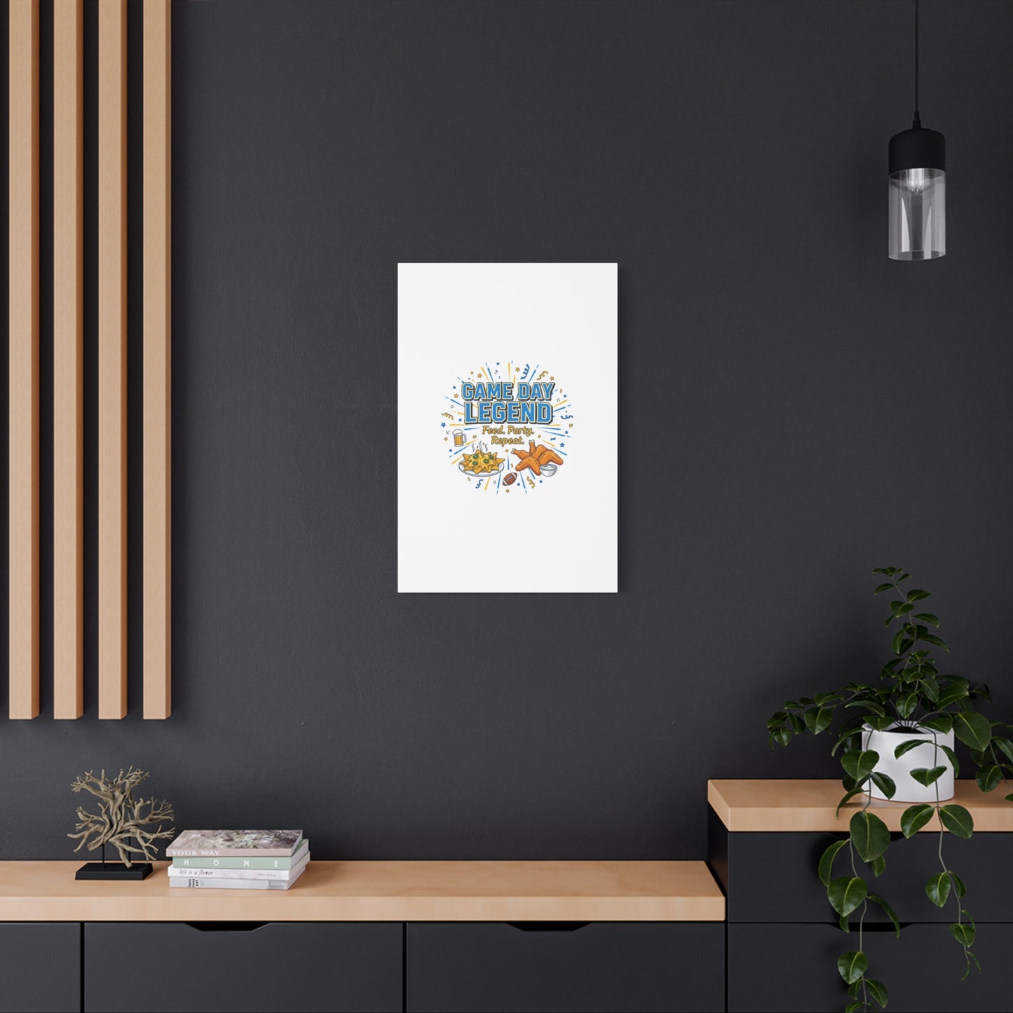 Game Day Legend Canvas | Super Bowl Party, Game Day Humor