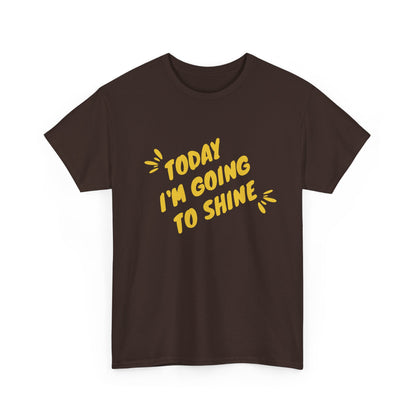 Motivational Unisex Tee  Embrace Your Shine, Casual Wear, Gift for Graduates, Positive Affirmation Shirt