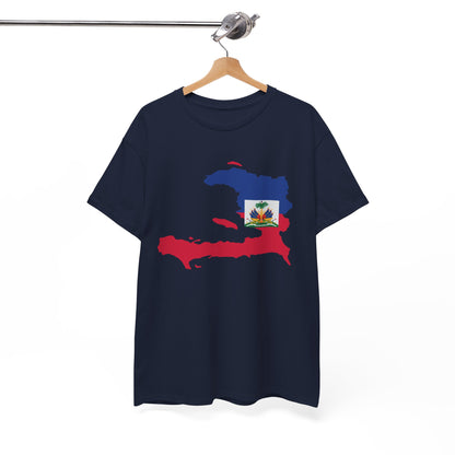Haiti Map Flag T-Shirt — Haitian Pride Tee