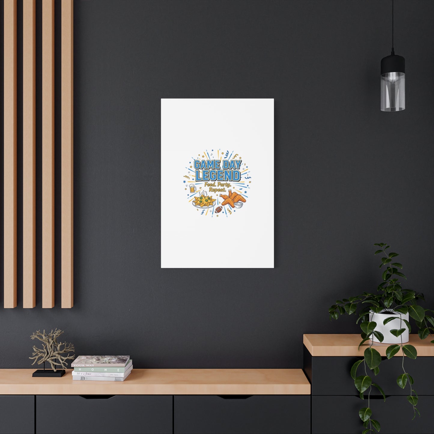 Game Day Legend Canvas | Super Bowl Party, Game Day Humor