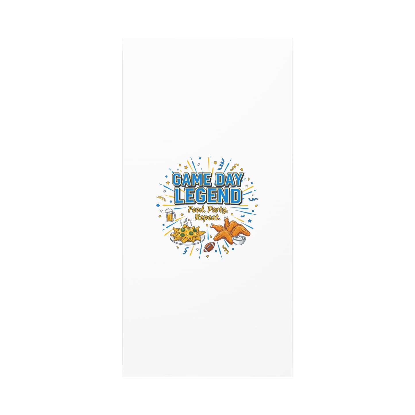 Game Day Legend Canvas | Super Bowl Party, Game Day Humor