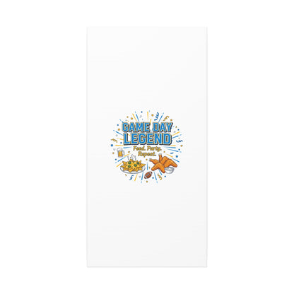 Game Day Legend Canvas | Super Bowl Party, Game Day Humor