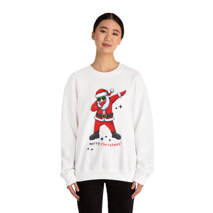 Festive Santa Dab Sweatshirt | Merry Christmas Gift, Holiday Apparel, Unisex Crewneck, Cozy Sweater, Christmas Sweatshirt
