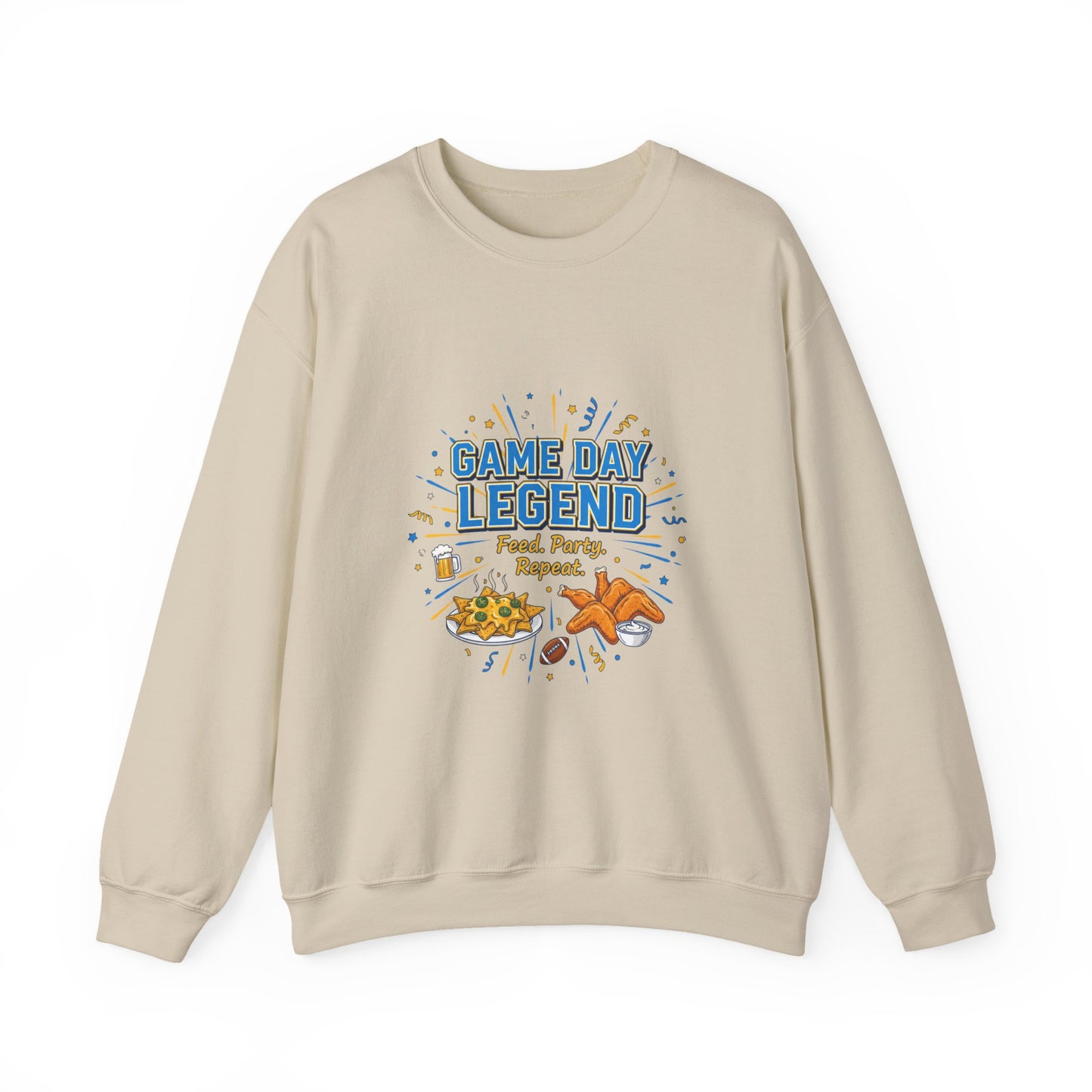 Game Day Legend Sweatshirt | Super Bowl Party, Game Day Humor