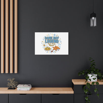 Game Day Legend Canvas | Super Bowl Party, Game Day Humor