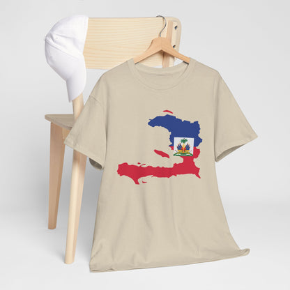 Haiti Map Flag T-Shirt — Haitian Pride Tee
