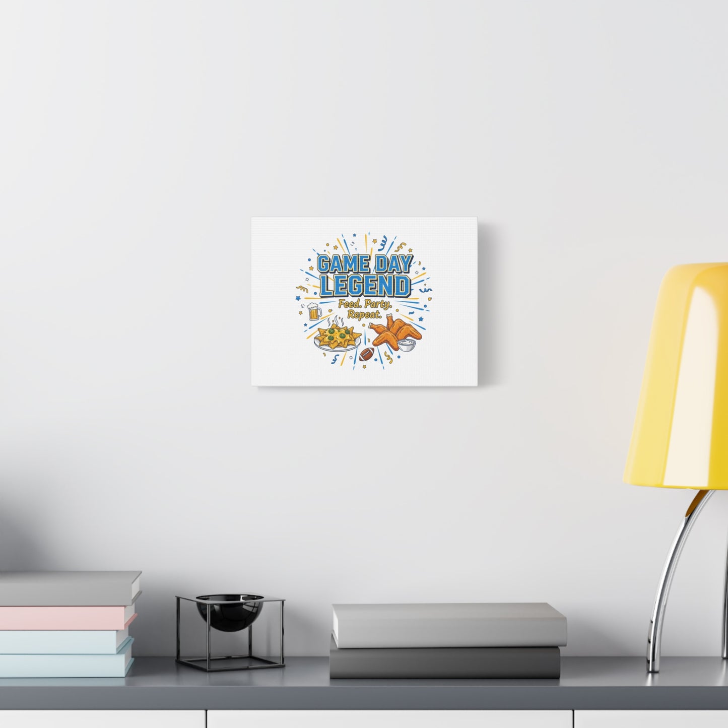 Game Day Legend Canvas | Super Bowl Party, Game Day Humor