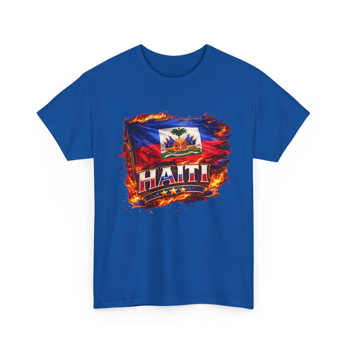 Haiti Flag T-Shirt – Vintage Grunge Haiti Pride Tee