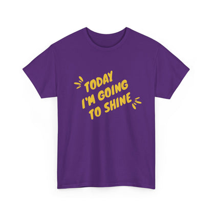 Motivational Unisex Tee  Embrace Your Shine, Casual Wear, Gift for Graduates, Positive Affirmation Shirt