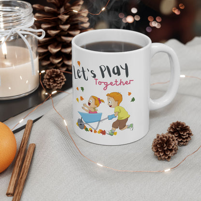 Autumn Adventure Ceramic Mug - Perfect for Cozy Moments, Family Gatherings, Fall Decor, Warm Beverages, Gifts for Moms