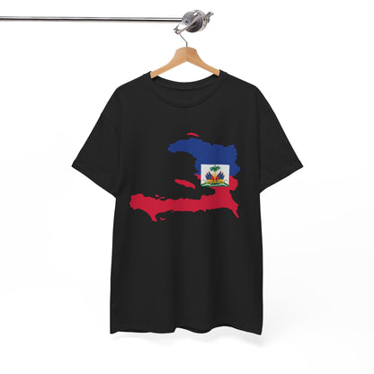 Haiti Map Flag T-Shirt — Haitian Pride Tee