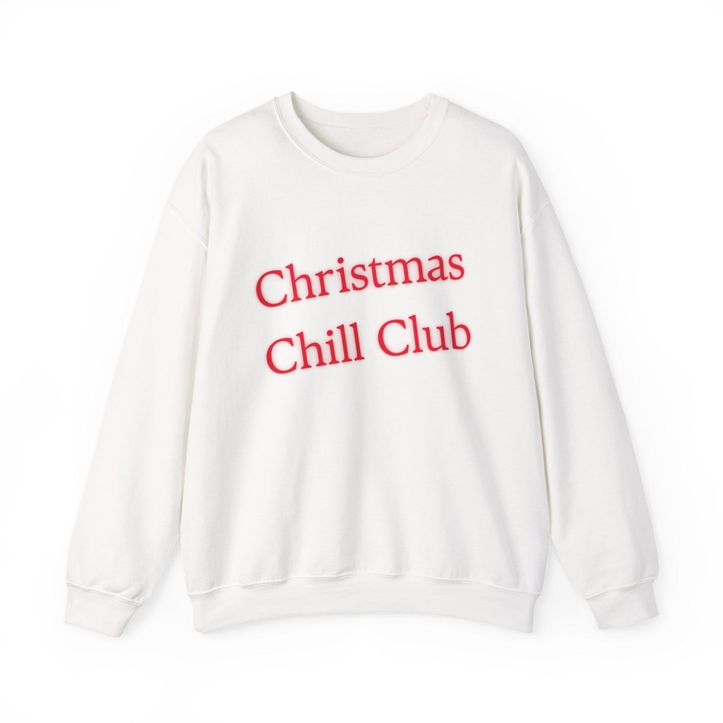 Christmas Chill Club Sweatshirt - Cozy Holiday Apparel, Unisex Crewneck, Christmas Gift, Winter Sweater, Casual Lounge Wear