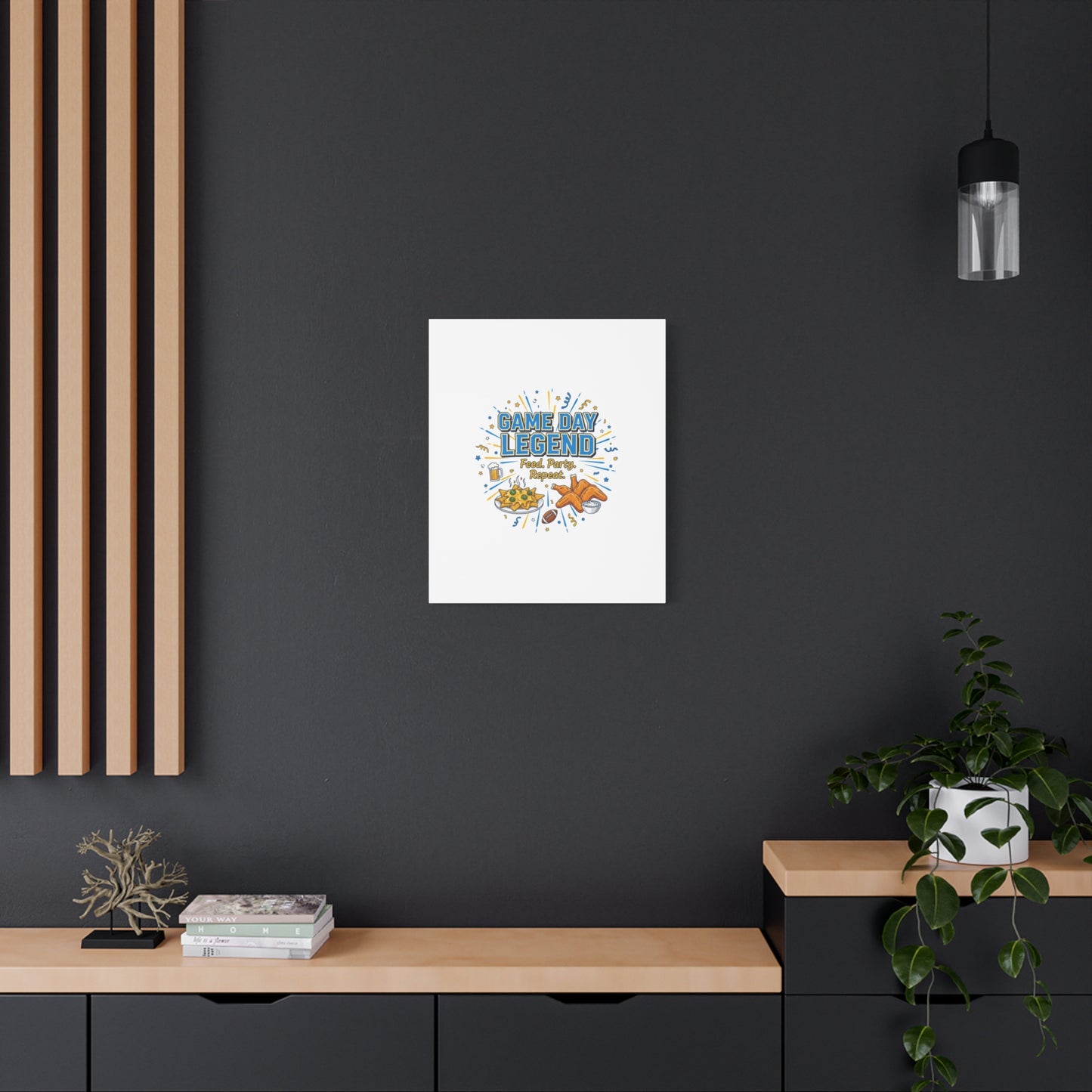 Game Day Legend Canvas | Super Bowl Party, Game Day Humor