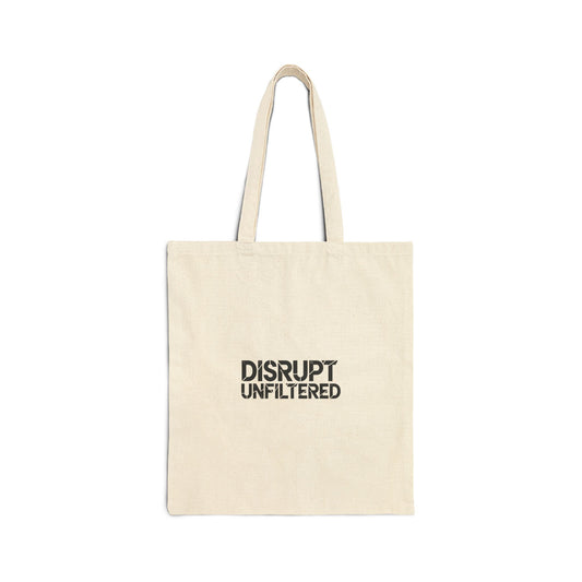 DISRUPT UNFILTERED Tote | Brutalist Fonts, Statement Typography