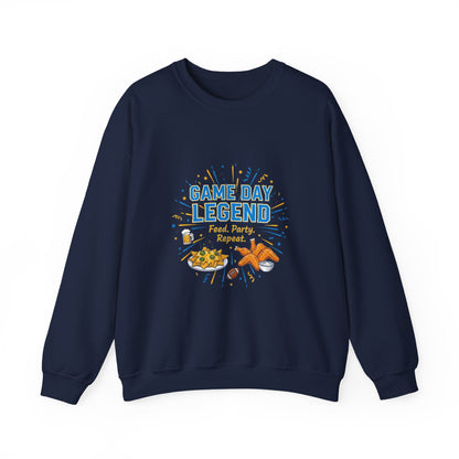 Game Day Legend Sweatshirt | Super Bowl Party, Game Day Humor