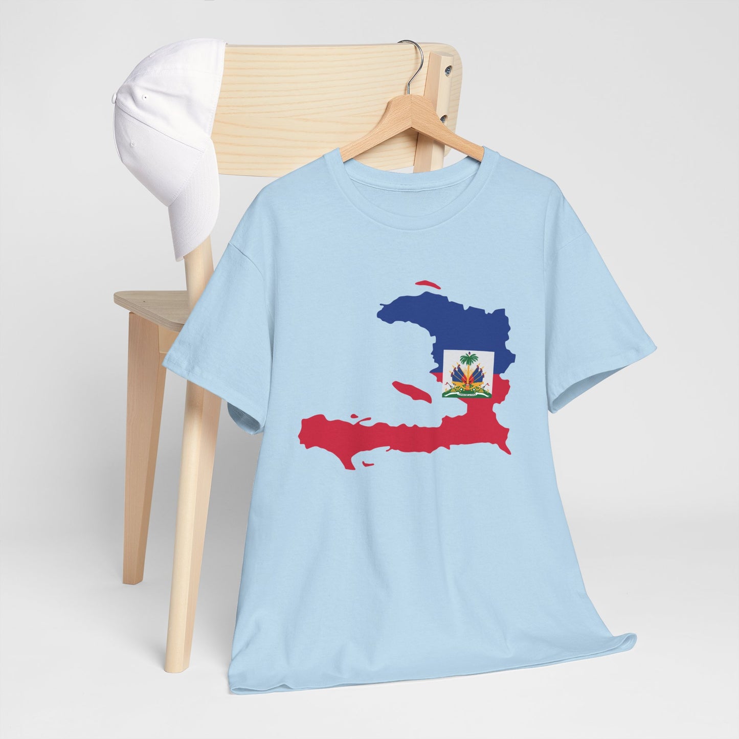 Haiti Map Flag T-Shirt — Haitian Pride Tee