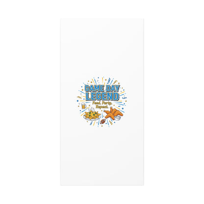Game Day Legend Canvas | Super Bowl Party, Game Day Humor