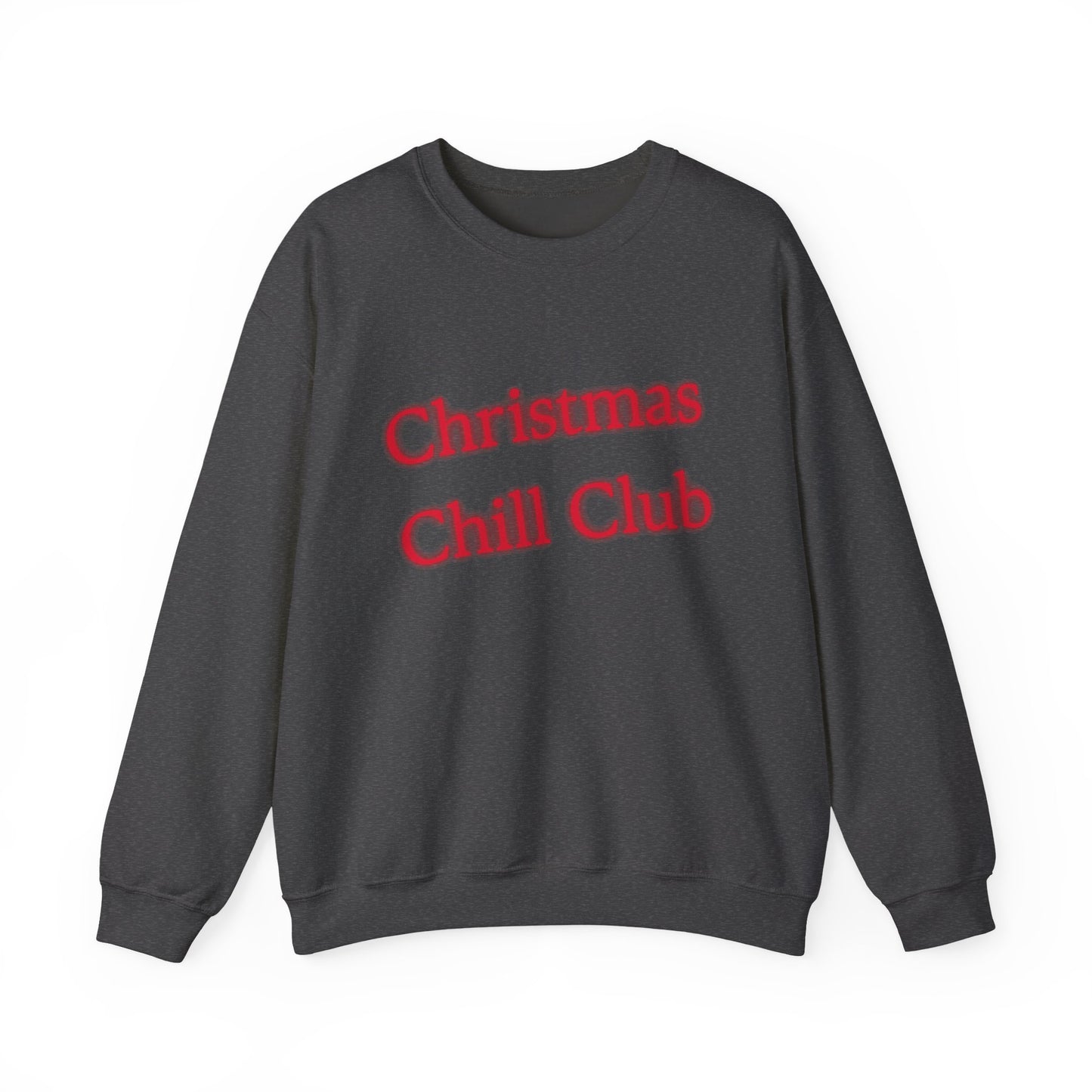 Christmas Chill Club Sweatshirt - Cozy Holiday Apparel, Unisex Crewneck, Christmas Gift, Winter Sweater, Casual Lounge Wear