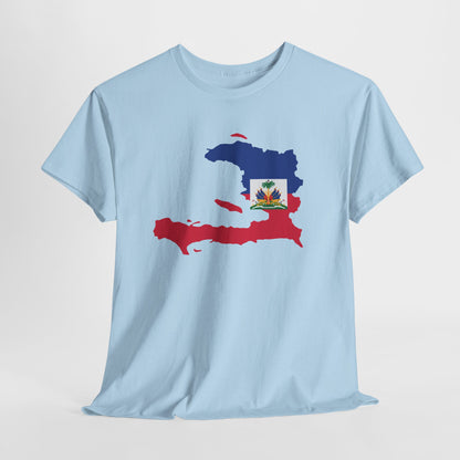 Haiti Map Flag T-Shirt — Haitian Pride Tee