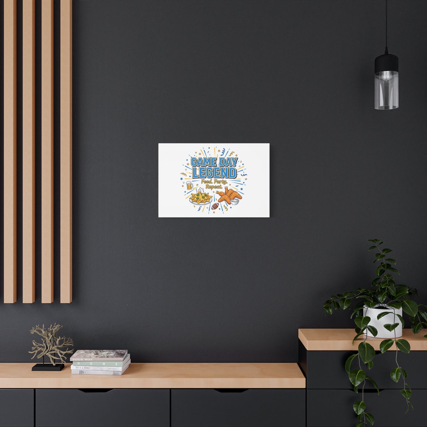Game Day Legend Canvas | Super Bowl Party, Game Day Humor