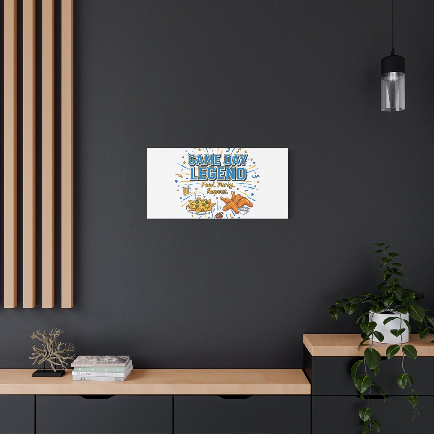 Game Day Legend Canvas | Super Bowl Party, Game Day Humor
