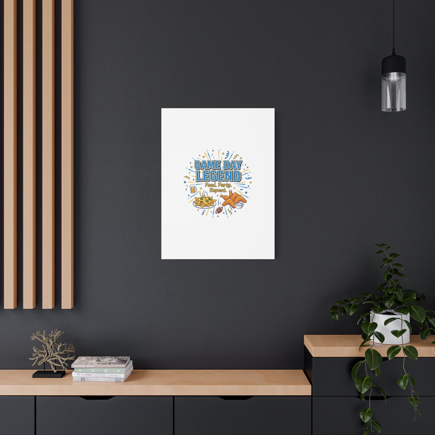 Game Day Legend Canvas | Super Bowl Party, Game Day Humor