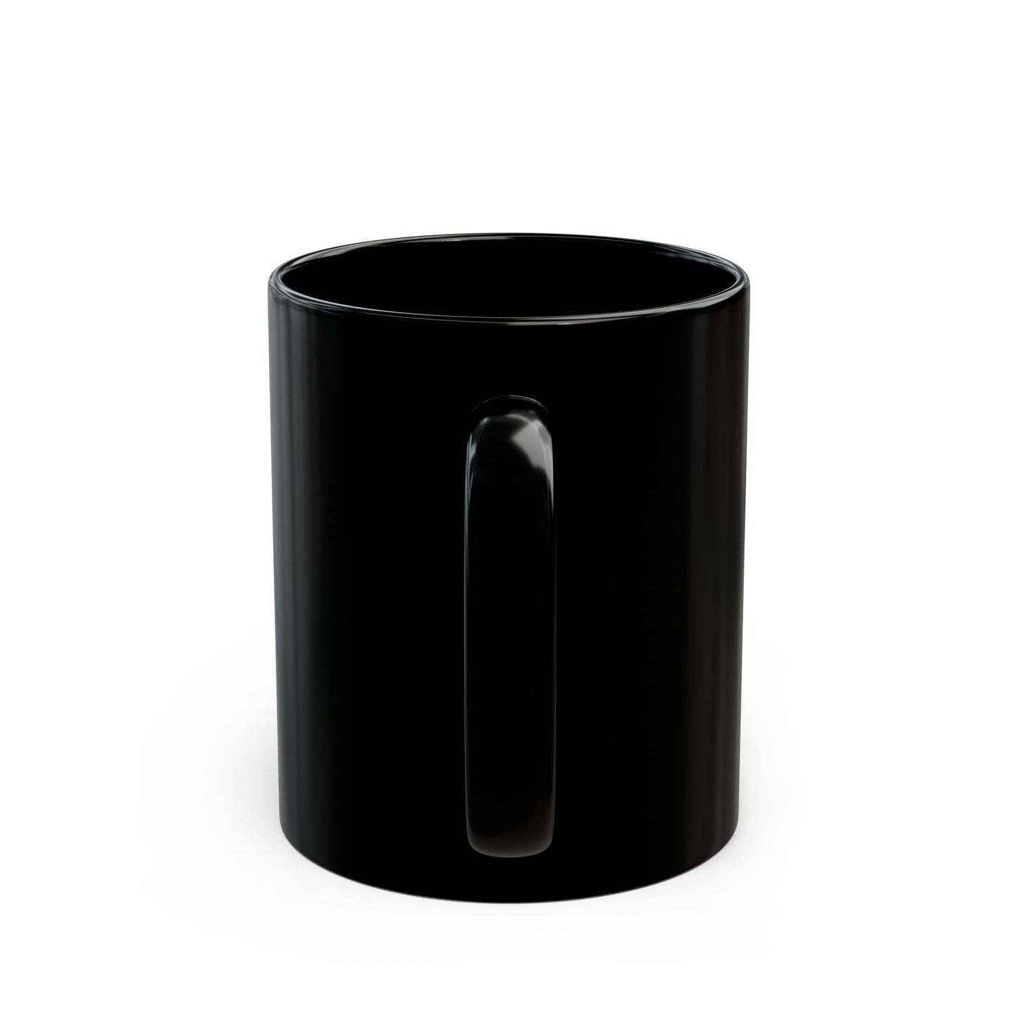 Good Morning Heart Mug — Black Ceramic Coffee Cup (11oz/15oz)