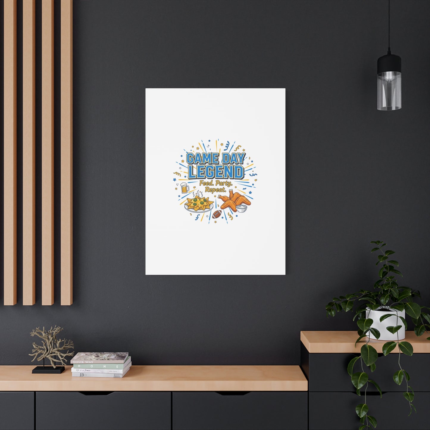 Game Day Legend Canvas | Super Bowl Party, Game Day Humor