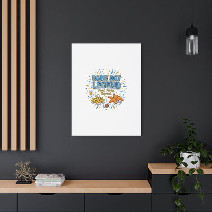 Game Day Legend Canvas | Super Bowl Party, Game Day Humor